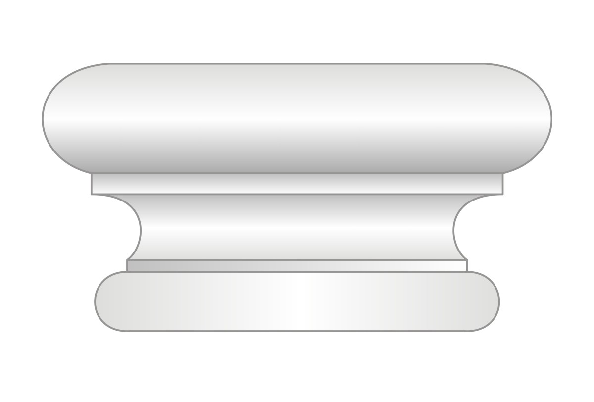POF-1B oszlopgyűrű natúr 15-24 cm