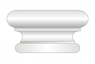 POF-1A oszlopgyűrű natúr 5-14 cm