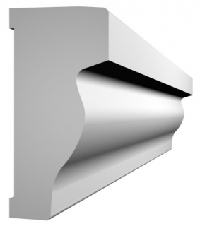 EKL-06 kültéri natúr díszléc 50x95 mm